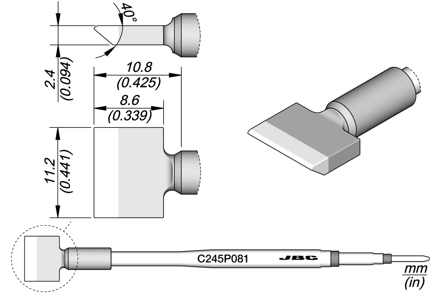 C245P081 - Blade Cartridge 11